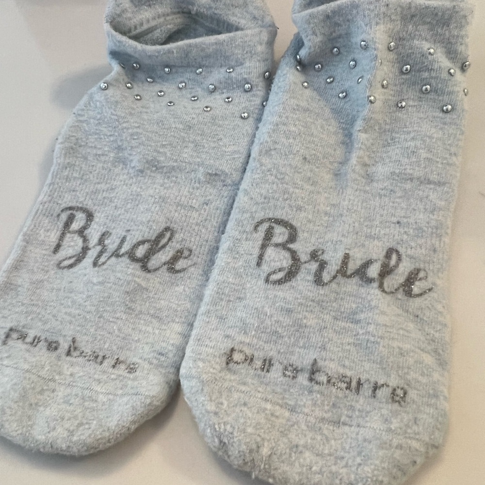 Pure Barre Bride Sticky Socks